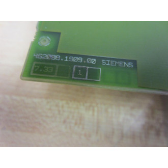 Siemens 462008.1909.00 Circuit Board 4620087950.30 - New No Box