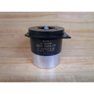 GYU CE33 Capacitor 450V 3900µFM Chipped Mounting Plate - New No Box