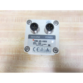 DeviceNet IVT2050-402S-DII00290 Regulator IVT2050402SDII00290 - Used