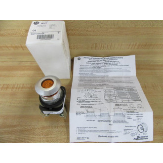 Allen Bradley 800T-FXR10 A Button 800T-FXR10A Amber