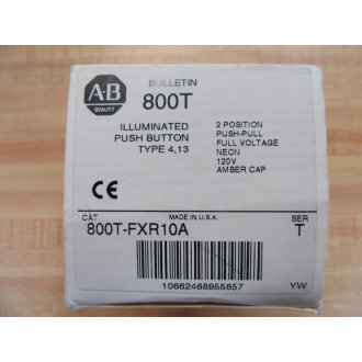 Allen Bradley 800T-FXR10 A Button 800T-FXR10A Amber
