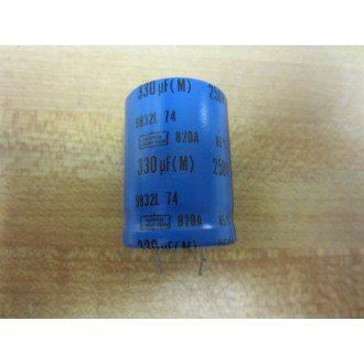 Nippon 9832L 74 Capacitor 820A 330uF (M) 250v (Pack of 6) - New No Box