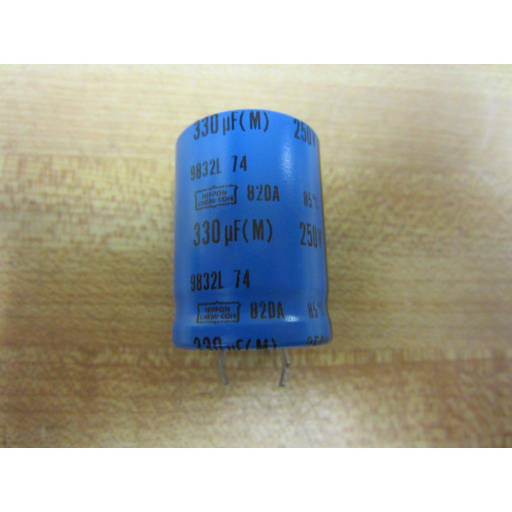 Nippon 9832L 74 Capacitor 820A 330uF (M) 250v (Pack of 6) - New No Box