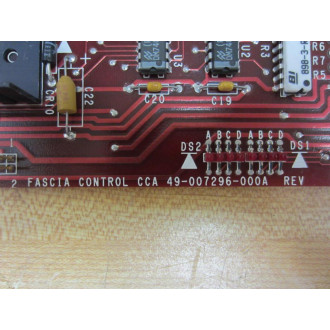 Diebold 49-007296-000A Fascia Control 49007296000A - New No Box
