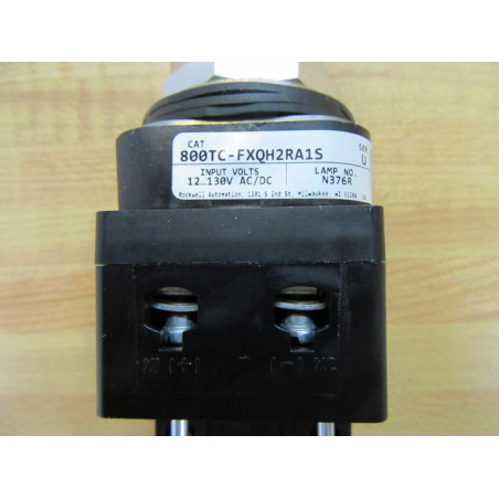 Allen Bradley 800TC-FXQH2RA1S Push Pull Switch - New No Box