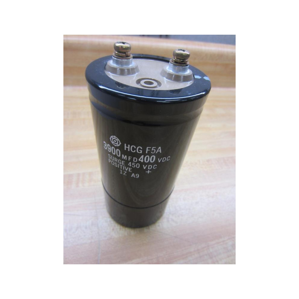 Hitachi HCG F5A Capacitor HCGF5A 3900MFD 400VDC - Used