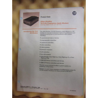 Allen Bradley 6608K1 Remote Modem 19.2KB
