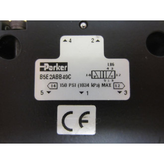 Parker B5E2ABB49C Valve Without Coil - New No Box
