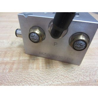 0650.0018Be Manifold NVD-4-ISO - New No Box