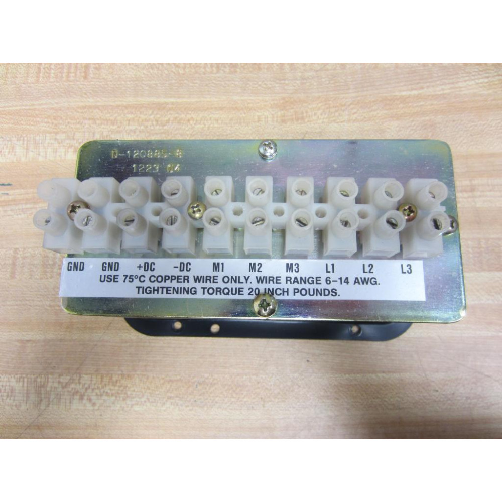 Allen Bradley 120885-8 Terminal Block 1208858 - Used