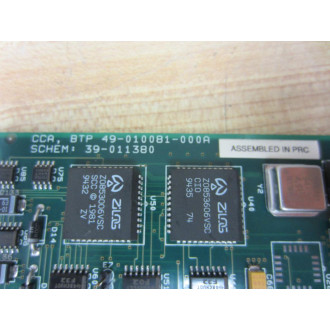 Schem 49-01081-000A Circuit Board 39-011380 - Used