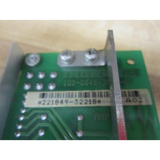 Indramat 109-0645-3B03-03 ANP10 Board 109-0645-3A03-03 221849-32218 - Used