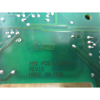 MMI 1003121 Circuit Board 02595 Rev D - Parts Only