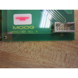 Moog C09962-001 C09962001 Circuit Board Rev A - Used