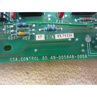 Diebold 49-005848-000A Circuit Board 49005848000A Rev 13 - Used