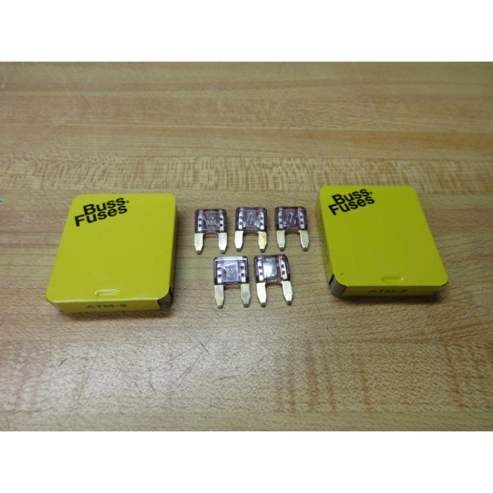 Buss ATM-3 Bussmann Fuse Cross Ref 1BZ48 (Pack of 10)