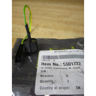 ESKO Graphics 5801722 UL Sensor TransReceive M Format Rev D 2 Amp