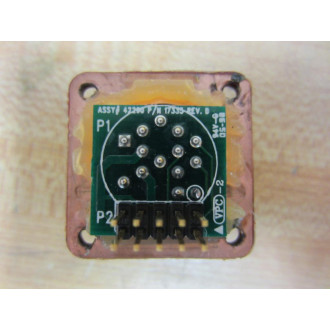 VPC 17335 Circular Receiver 42290 Rev.D 13-Pin Circular Connector - Used