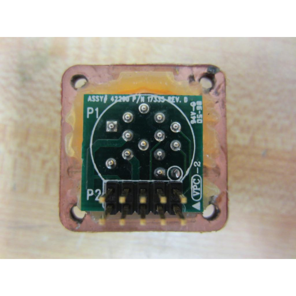VPC 17335 Circular Receiver 42290 Rev.D 13-Pin Circular Connector - Used
