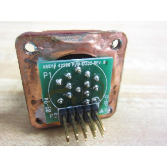 VPC 17335 Circular Receiver 42290 Rev.D 13-Pin Circular Connector - Used