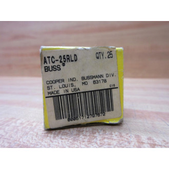 Buss ATC-25 Bussmann Fuse Cross Ref 1BZ36 (Pack of 25)