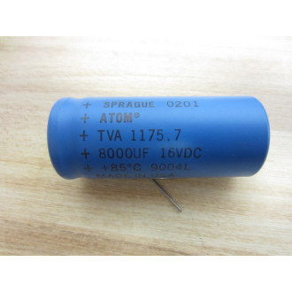 Sprague 0201 Capacitor 8000UF 16VDC - New No Box