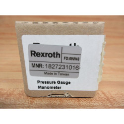 Adventics Rexroth 1827231016 Pressure Gauge