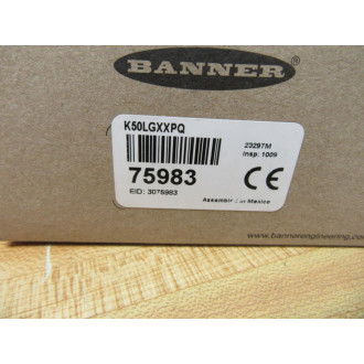 Banner K50LGXXPQ Indicator Light 75983