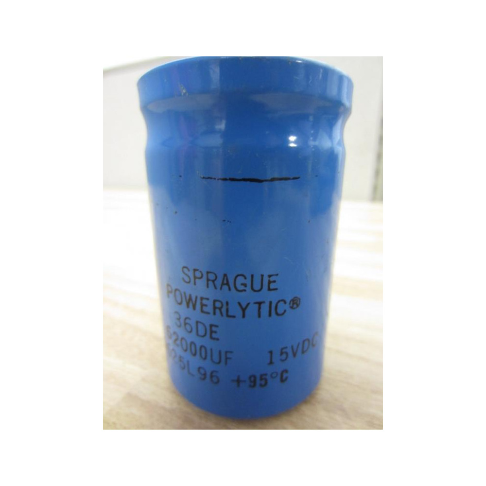 Sprague 36DE Capacitor 62000UF15VDC - New No Box