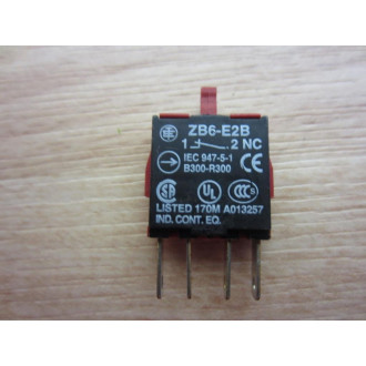 Telemecanique ZB6-E2B Contact Block ZB6E2B 32573 - New No Box