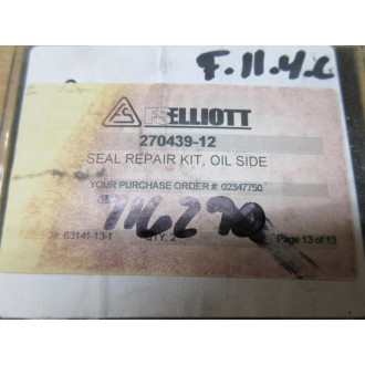 FS Elliott 270439-12 Seal Repair Kit 27043912