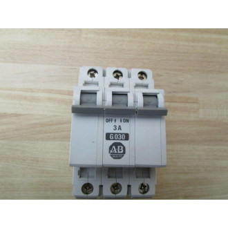 Allen Bradley 1492-CB3-G030 Circuit Breaker 3A - New No Box
