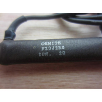 Ohmite F20J2RO Resistor F20J2R0 - Used
