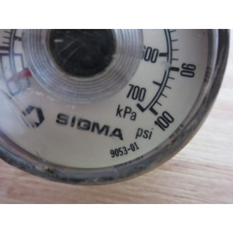 Sigma 9053-01 Pressure Gauge - Used
