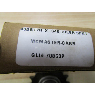 708632 Idler Sprocket 40BB17H X .640