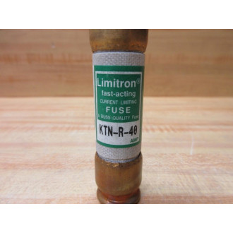 Buss Limitron KTN-R-40 Bussmann Fuse Cross Ref 1DG43 - New No Box