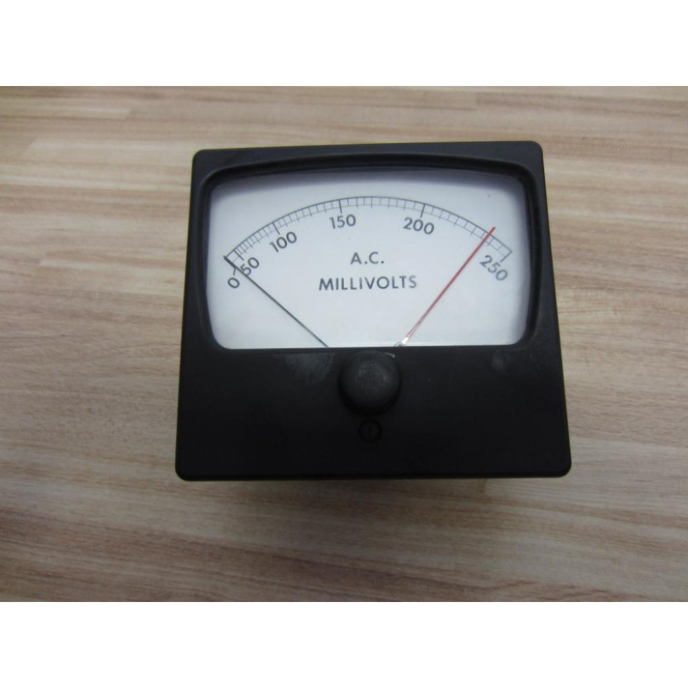 Assembly Products 1363 A.C. Millivolts Meter 0-250 46-5125-2501 - Used