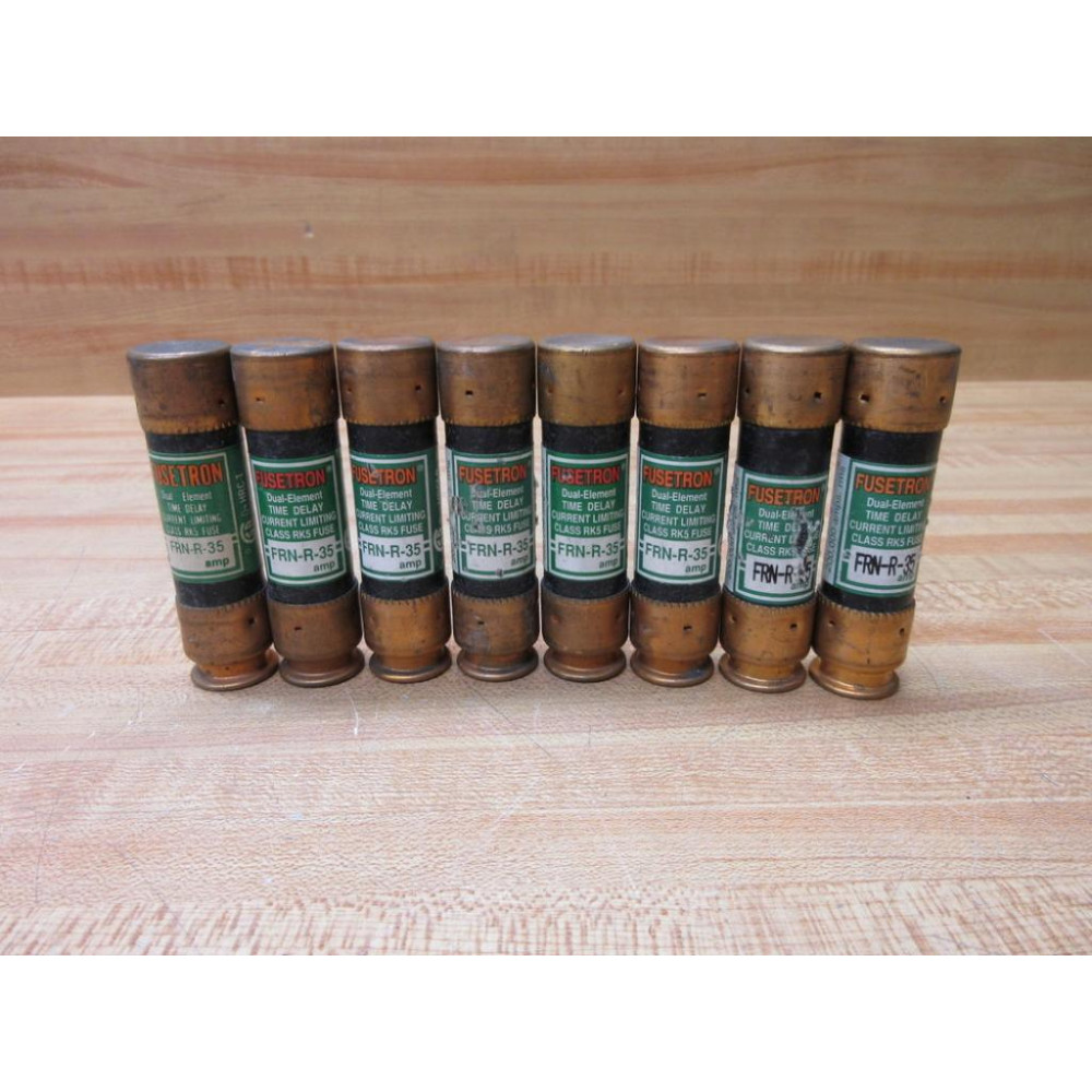 Buss FRN-R-35 Bussmann Fuse Cross Ref 4A452 (Pack of 8) - Used