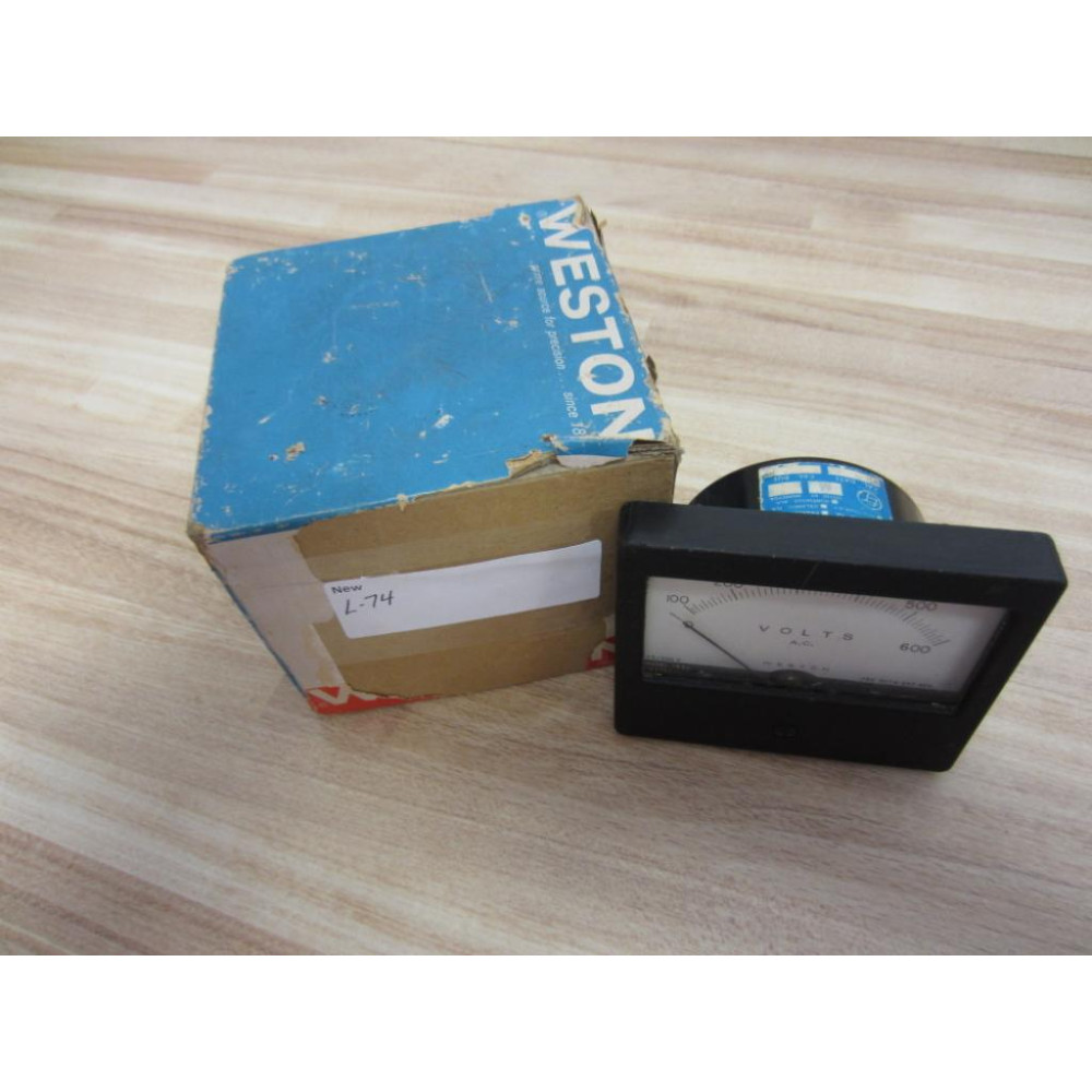 Weston 69400 100 Volt Meter 0-600V 192787