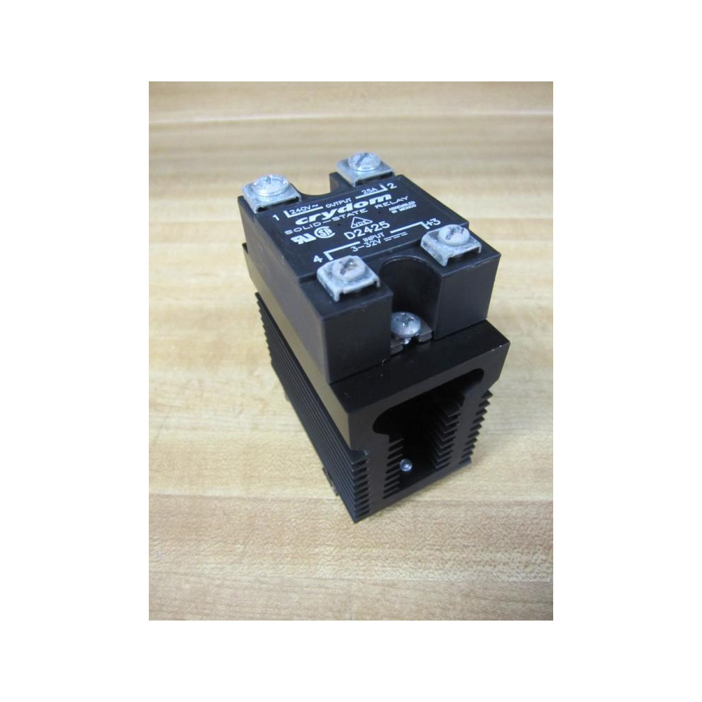 HBC Controls HBC-25DA Crydom D2425 Relay WO Cover - New No Box
