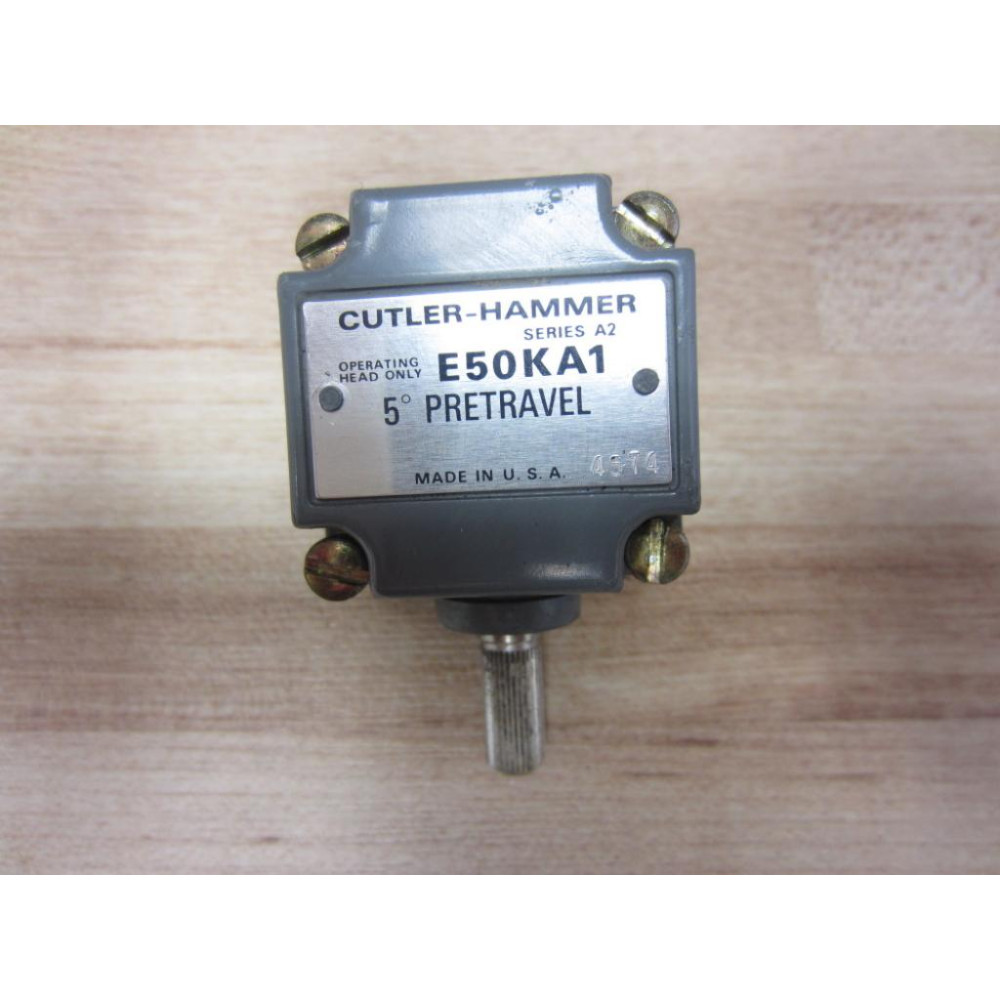 Cutler Hammer E50KA1 Eaton Operating Head - New No Box