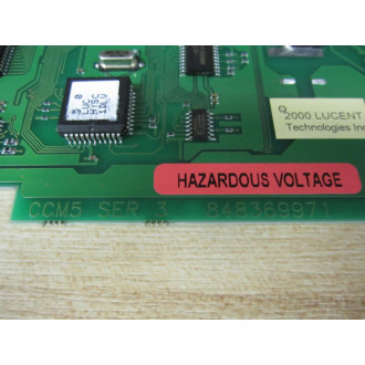 Lucent 617E34A Circuit Board 016 TR 108737065 - Used