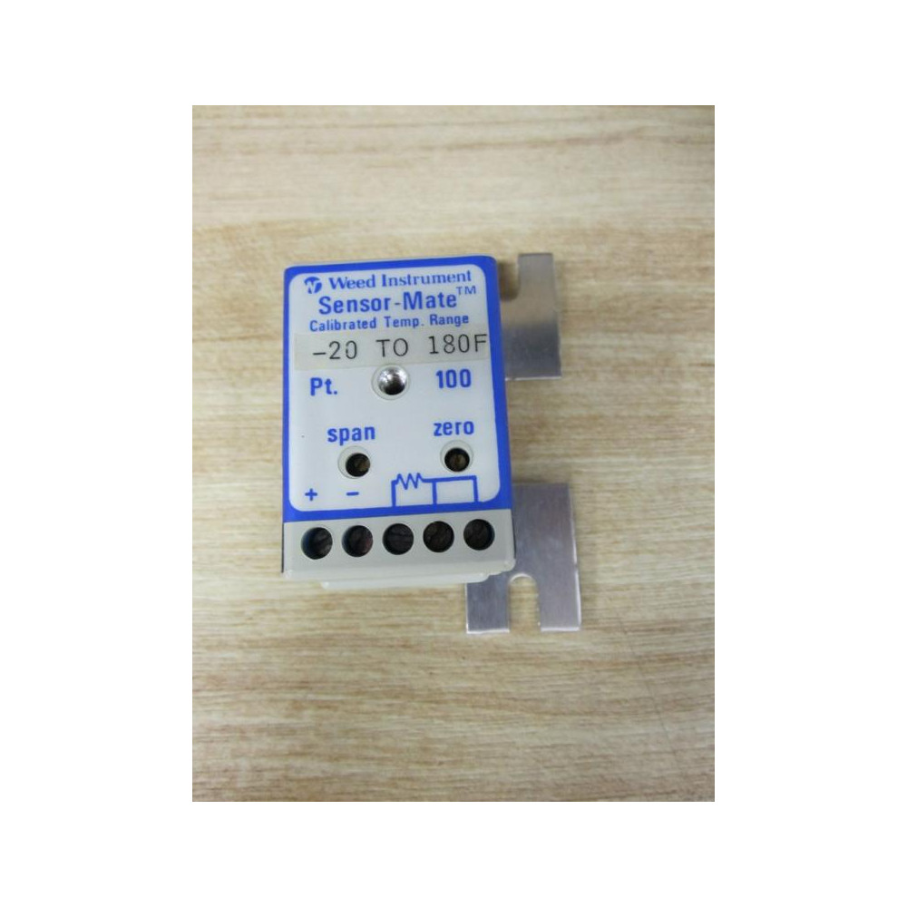 Weed Instrument 1816 Sensor-Mate Temperature Transmitter Temp -20-180F - Used