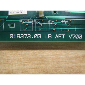018373.03 LB AFT V700 Circuit Board - Used
