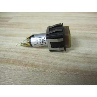 Dialight 513-0311-810 Switch 44A393658-001 Red 'TAPE STOP' Button - Used