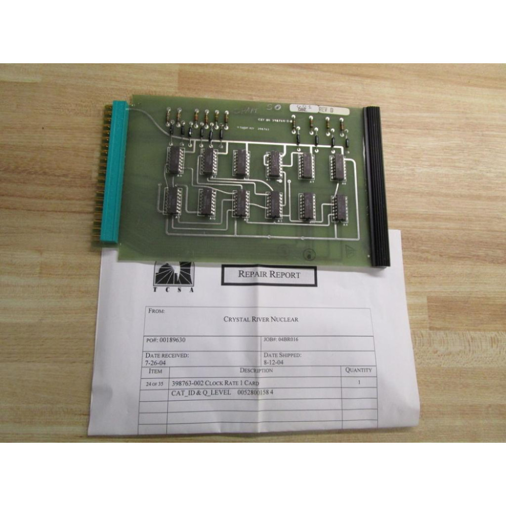 Hagan 398763 Circuit Board - Refurbished