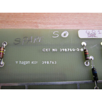 Hagan 398763 Circuit Board - Refurbished