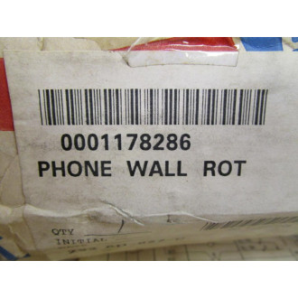 ITT 183078-101 Vintage Phone Wall Rotary
