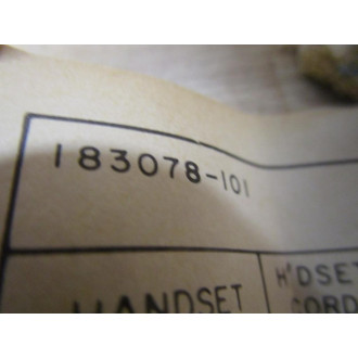 ITT 183078-101 Vintage Phone Wall Rotary