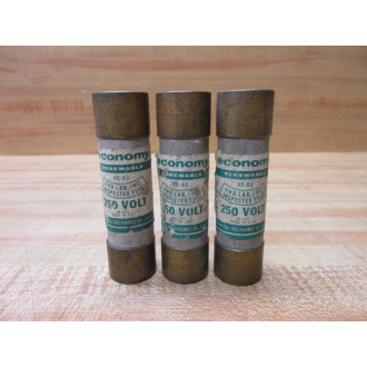 Economy Fuse F-4025 Fuse F4025 (Pack of 3) - New No Box